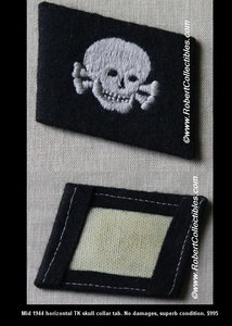 Документы и петлица панцергренадёра из SS Totenkopf
