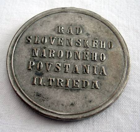 ОРДЕН СЛОВАЦКОГО НАРОДНОГО ВОССТАНИЯ, 1945 г.