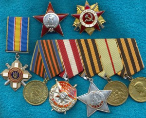 Боевой компл. гв. старшины Мухина О.П.  БКЗ; КЗ; ОС 3ст. ОВю