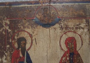 Икона "Св.преп.Иоан и Св.Анна преп."