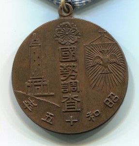 Неизвестная медаль (Китай или Япония)