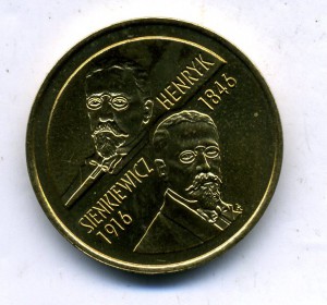 Польша 2 зл. 1996 Генрик Синкевич