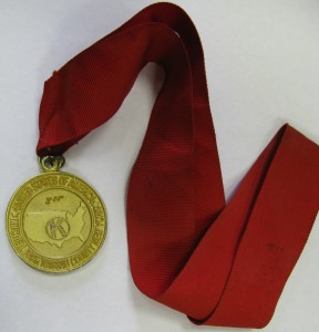 Золотая медаль паралимпийских игр 1991г в США