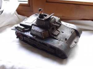 panzercampfvagen1 немецкий танк Т-1 игрушка 30-х годов метал