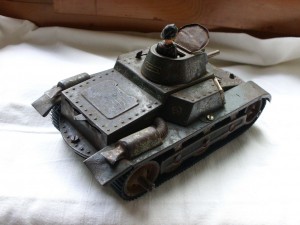 panzercampfvagen1 немецкий танк Т-1 игрушка 30-х годов метал