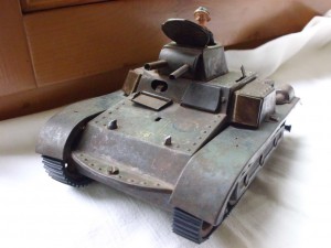 panzercampfvagen1 немецкий танк Т-1 игрушка 30-х годов метал