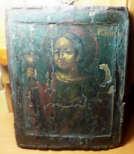 Икона Св.Вравара. Ковчег.