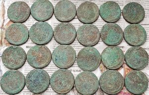 Пятаки 1788-1795 - свежие, оптом :)