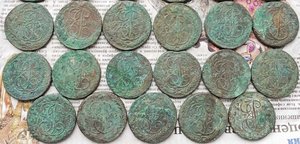 Пятаки 1788-1795 - свежие, оптом :)