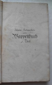 Зибмахер Й.Гербовник.
