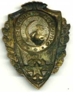 Отличник ЖЕЛДОРВОЙСК (4 знака)