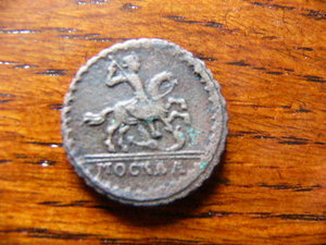 КОПЕЙКА КРЕСТОВАЯ 1728