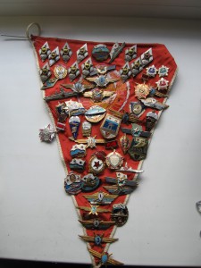 набор значков....не счетал