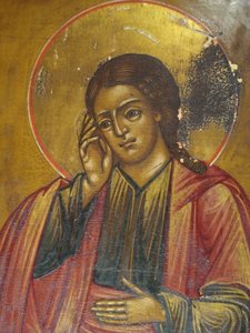 икона Св.Иоанн, Св.Логин, Св.Никодим.44х36см