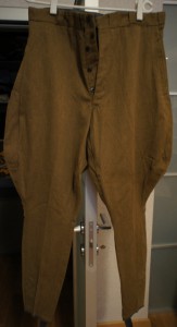 Гимнастерка  ХБ ворот откидной+галифе.