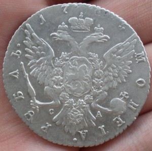 рубль 1765 СА