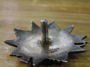 Отечка 243 ***, каллиграфический номер, серебряная закрутка