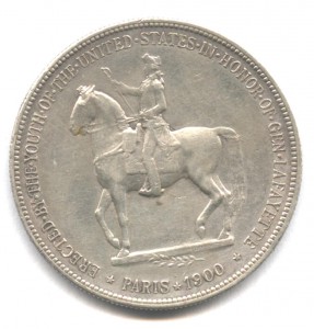 США 1 доллар Lafayette 1900 год
