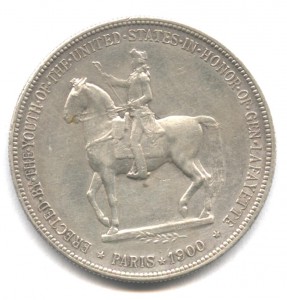 США 1 доллар Lafayette 1900 год