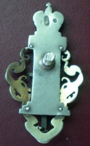 Знак "В память 50-летия Судебных Уставов. 1864-1914 гг."Ag