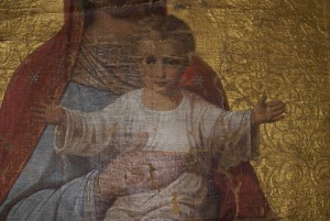 Храмовая Икона. Богоматерь с Младенцем.