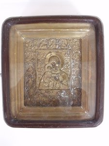 Казанская в киоте. Пластика.