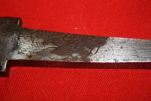 Шашка драгунская солдатская обр 81 г. (ножны офицерские).