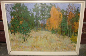 Кувин А.И. Осенний лес 74год