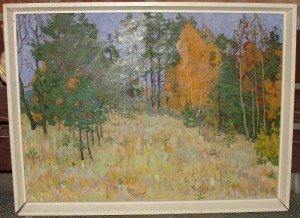 Кувин А.И. Осенний лес 74год