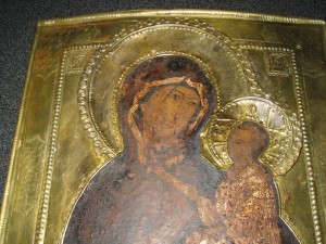 Икона Божия Матерь Тихвинская.Старообрядцы.