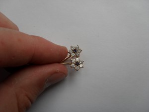 Сережки 1.48 гр