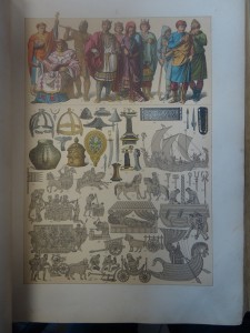 История одежды, домашн.утвари, полевых и воен.орудий -1902г.