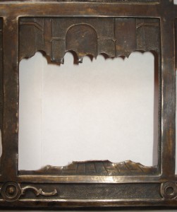 Оклад Праздники. 36х31,5см.Серебро. Вес 480грамм.