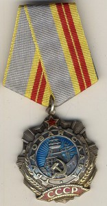 Трудовая СЛАВА 2 и 3 степень на доках на одного.