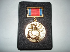 Почётная медаль пожарной службы МВД РФ ( ммд )