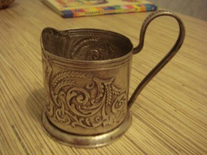 Подстаканник "Власть советам."