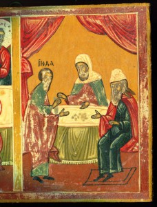 Икона Тайная Вечеря. Триптих.