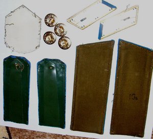 ЛЁТЧИК погоны+ гимнастерочные , петлицы и шеврон на рукав