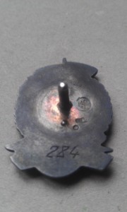 Отличник рыбной промышленности, 1939г, (серебро), тип 1.