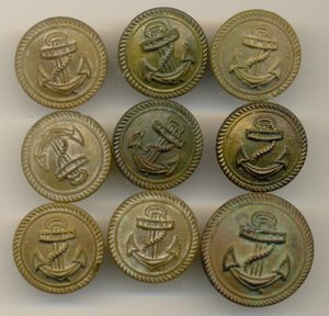 Пуговицы Кригсмарине.