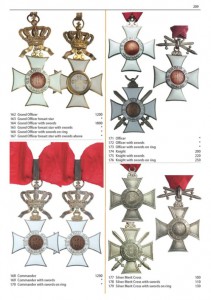 Каталог наград стран мира до 1945 года, Тома 1 и 2