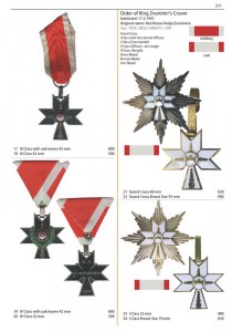 Каталог наград стран мира до 1945 года, Тома 1 и 2