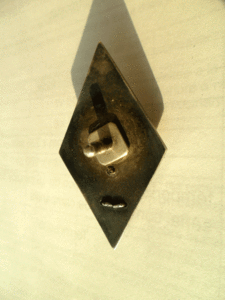 Ромб ВПА им. Ленина.Серебро.