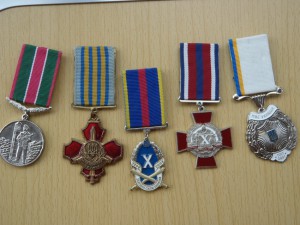 Украинские награды-5шт