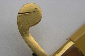 Летный кортик в позолоте