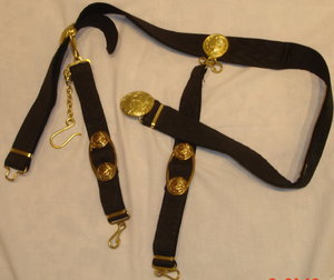 Подвес для кортика--моряк(люкс)