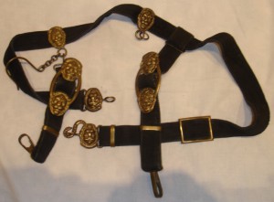 Подвес для кортика--"львы"