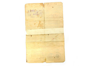 Интересный документ времен Гражданской войны