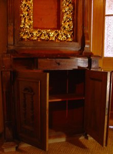Киот супер (лепнина, золото, на три аналоя)