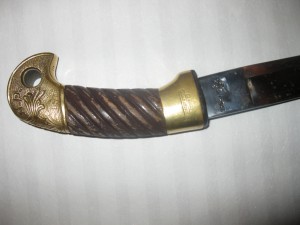 Шашка парадная. 1934г.